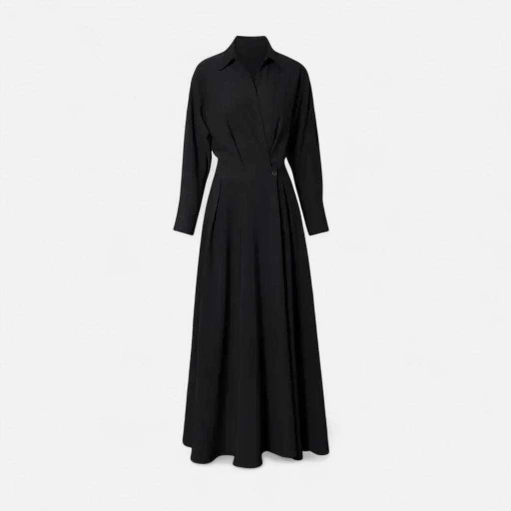 Women’s Wrap Shirt Dress | Maxi