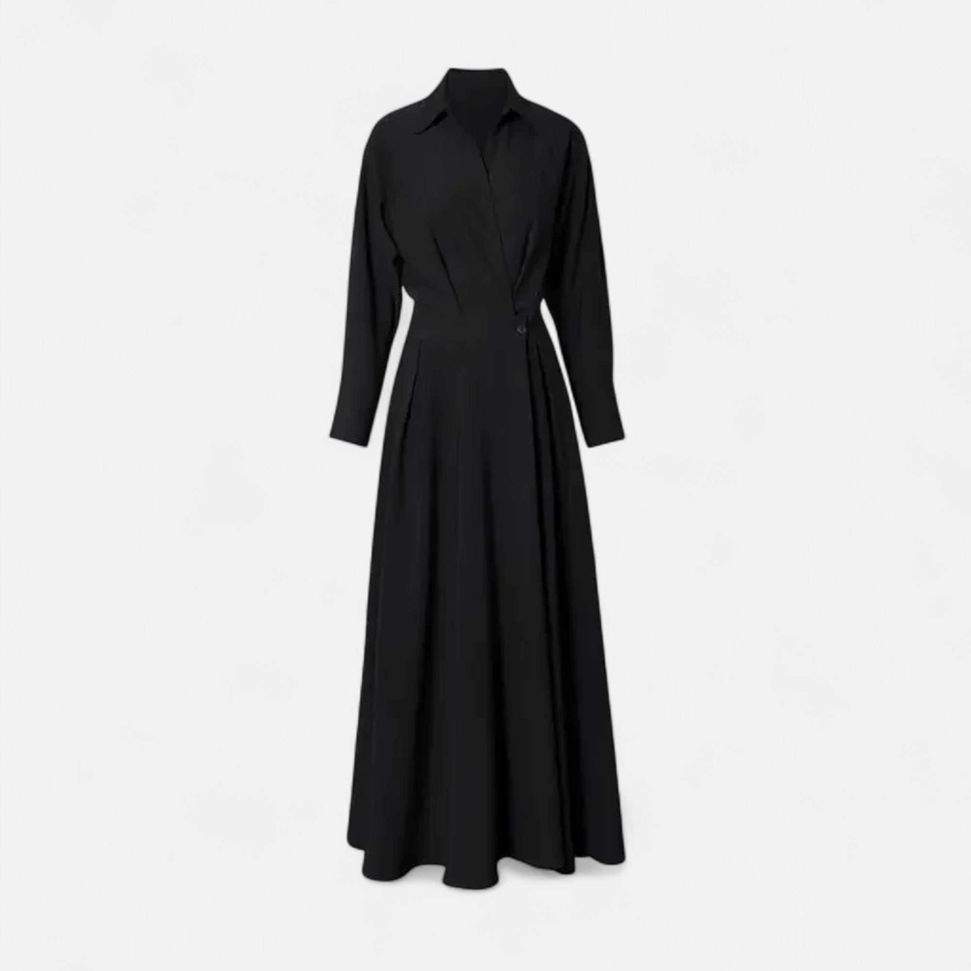 Women’s Wrap Shirt Dress | Maxi