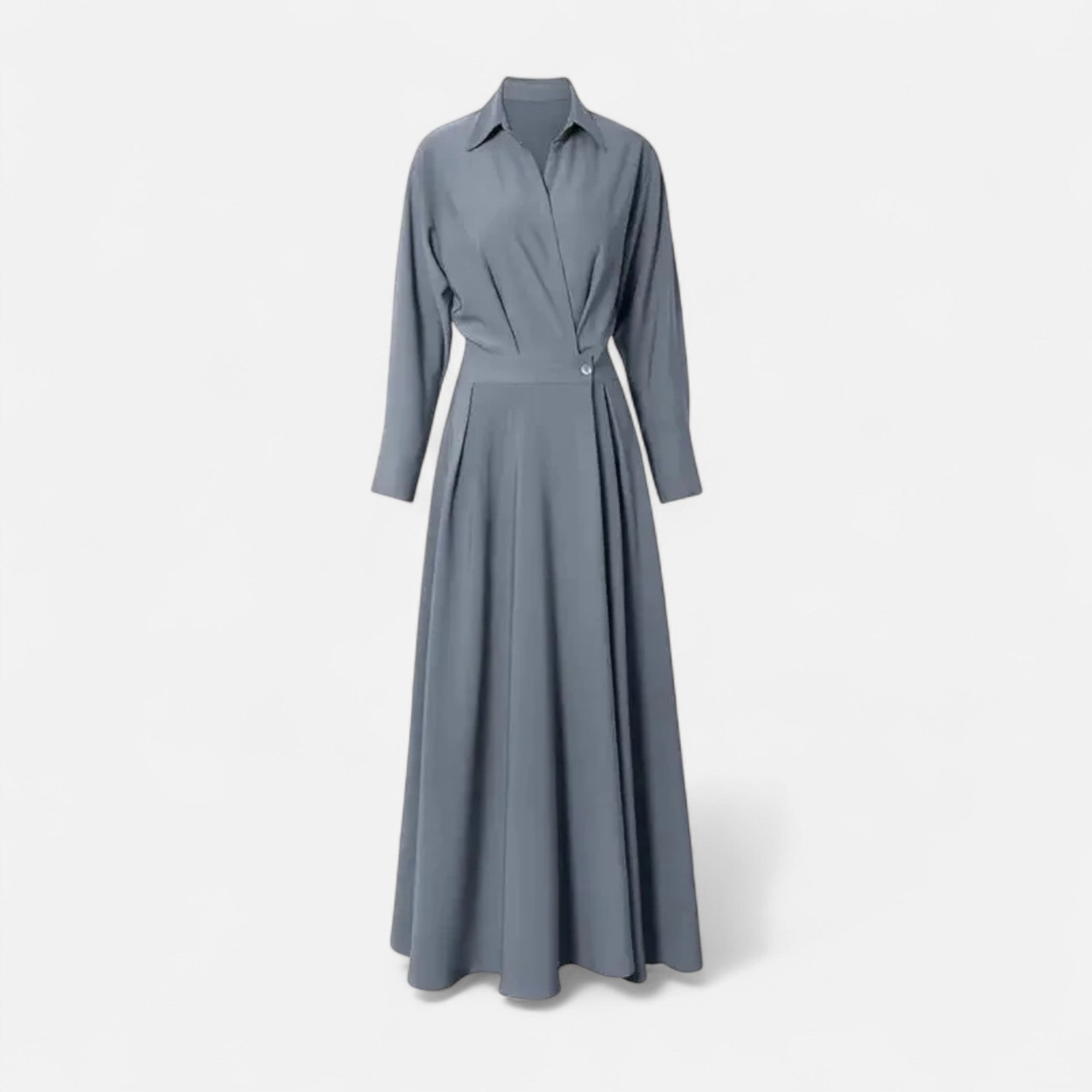 Women’s Wrap Shirt Dress | Maxi