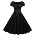 Women's Puff Evening Dress | Maxi