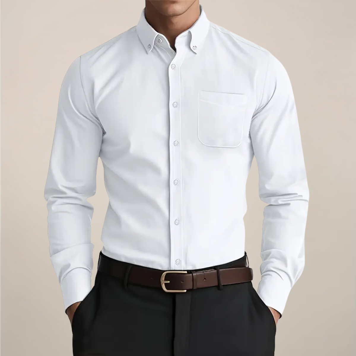 Men’s Long Sleeve Shirt | Tuxedo