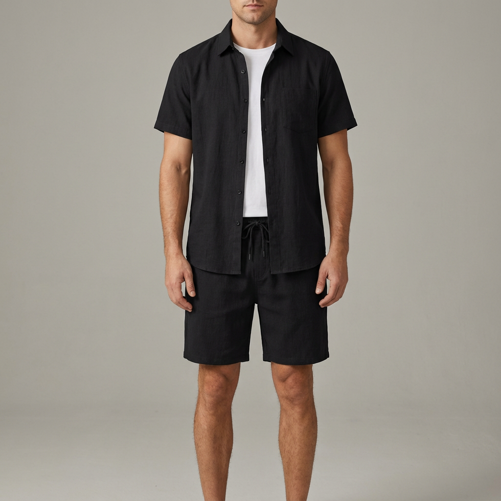 Men's Shirt & Shorts Co-Ord | Two Piece