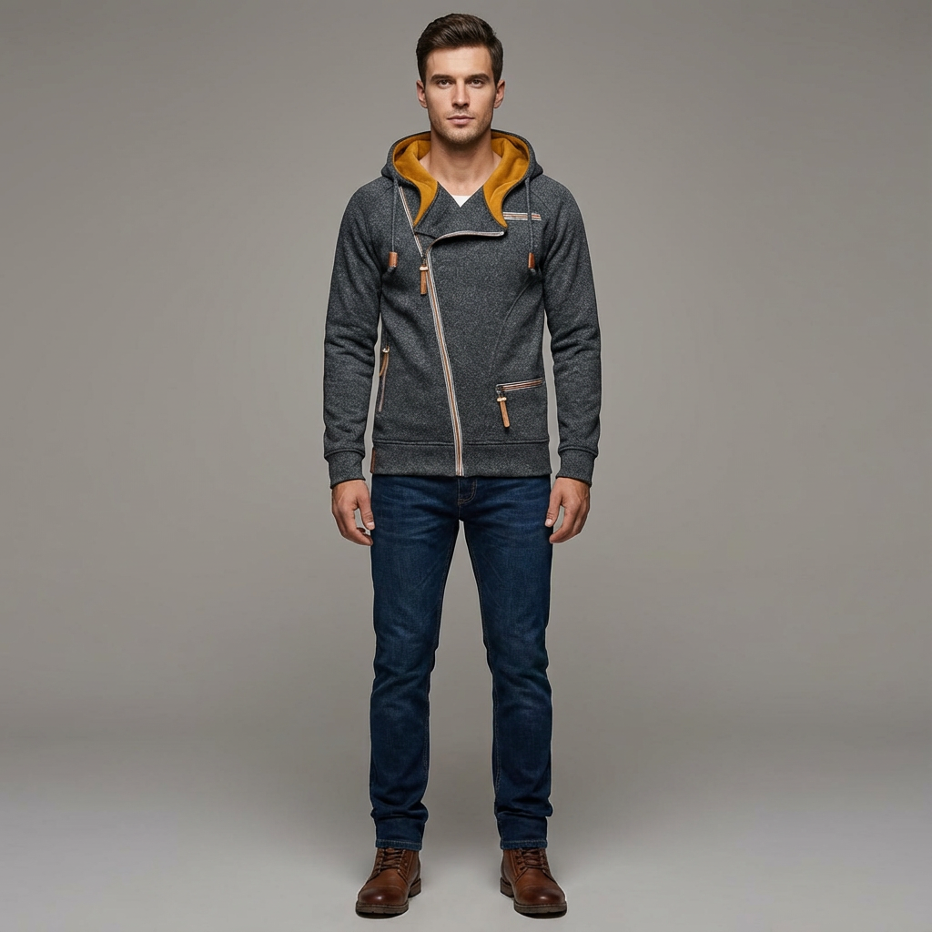 Men's Longline Hoodie | Winter