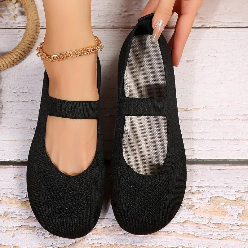 Women's Closed Toe Flats | Work