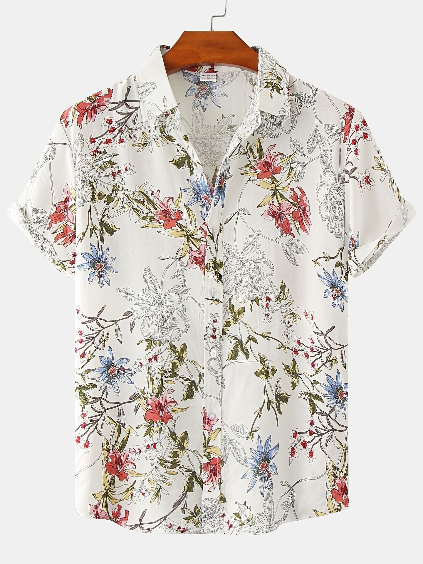 Men's Summer Floral Shirt | Relaxed Fit