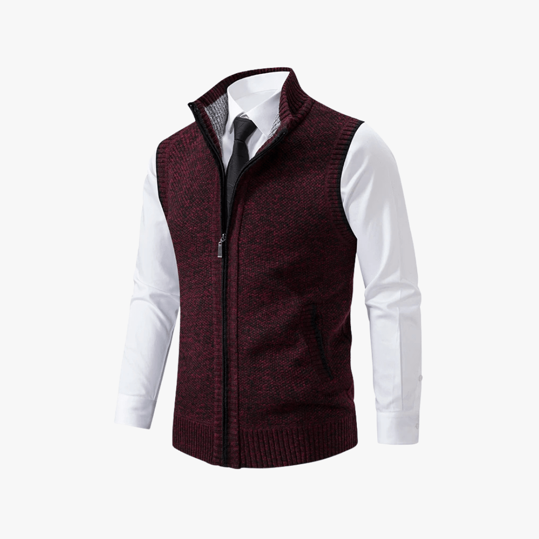 Men's Zip-Up Gilet | Casual