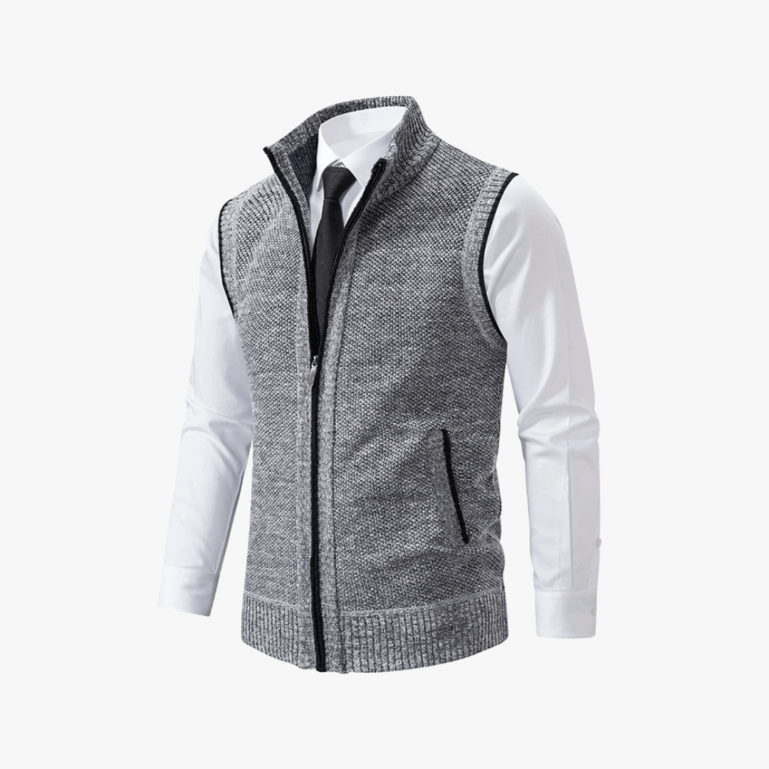 Men's Zip-Up Gilet | Casual