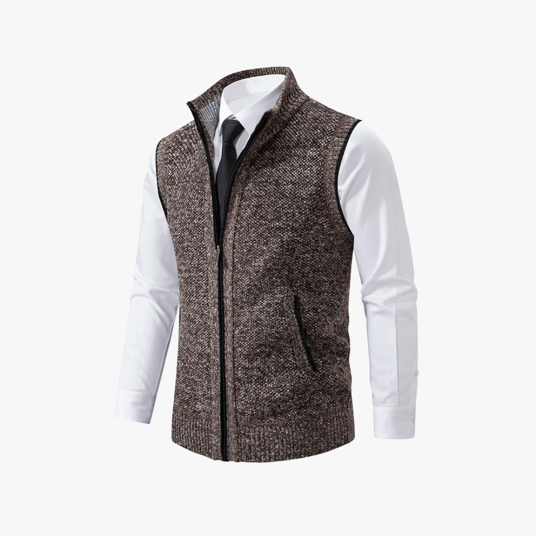 Men's Zip-Up Gilet | Casual