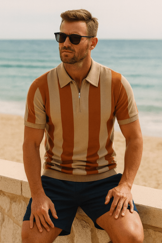 Men's Polo Shirt | Half Zip