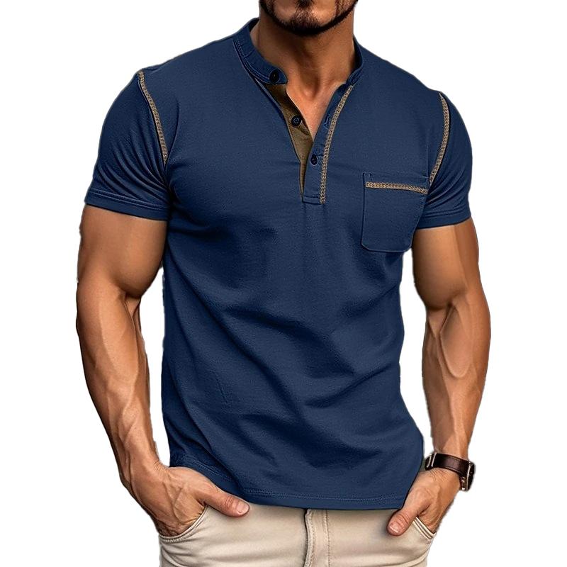 Men's Casual T-Shirt | Henley