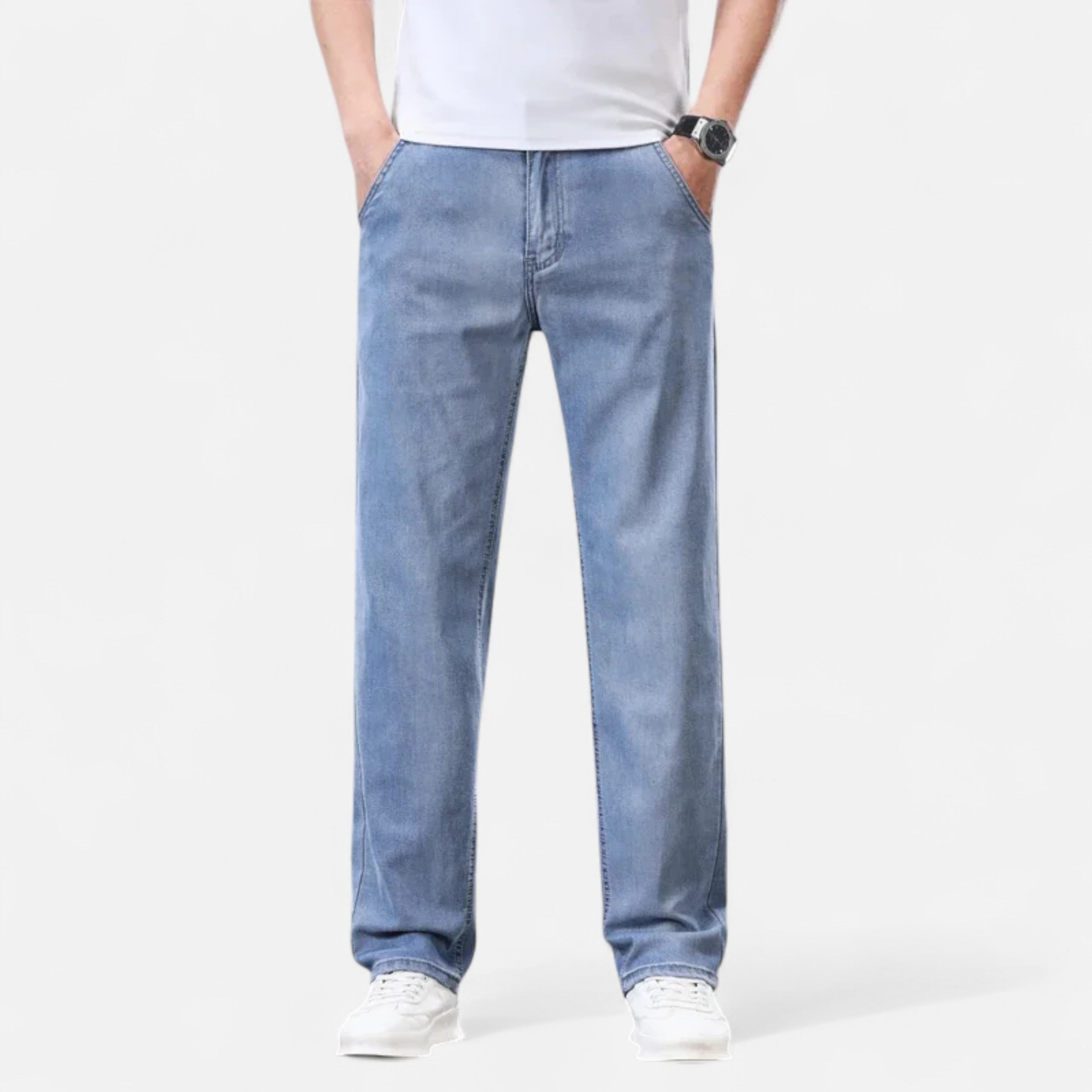 Men’s Regular Fit Jeans | Wide Leg