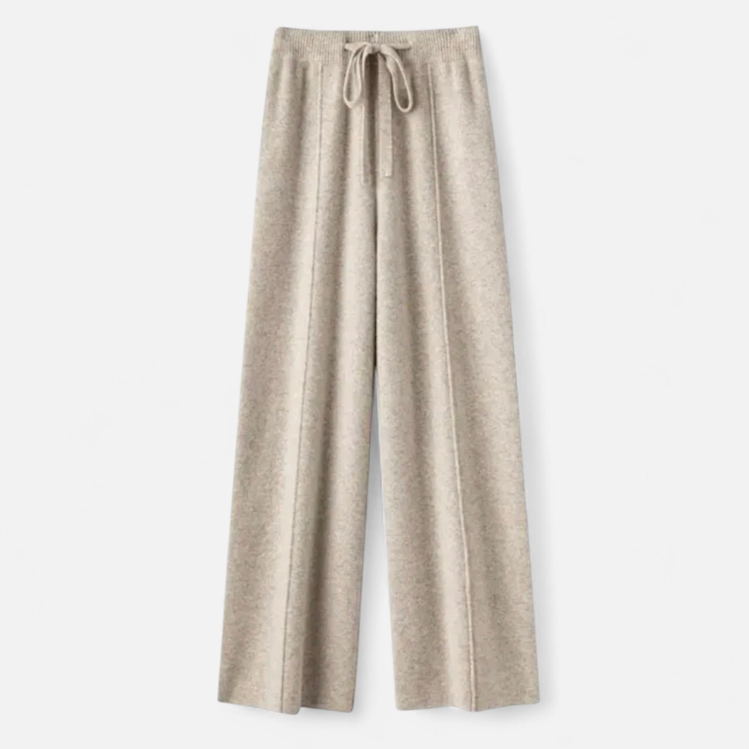 Women’s Wide Leg Knit Trousers | Casual