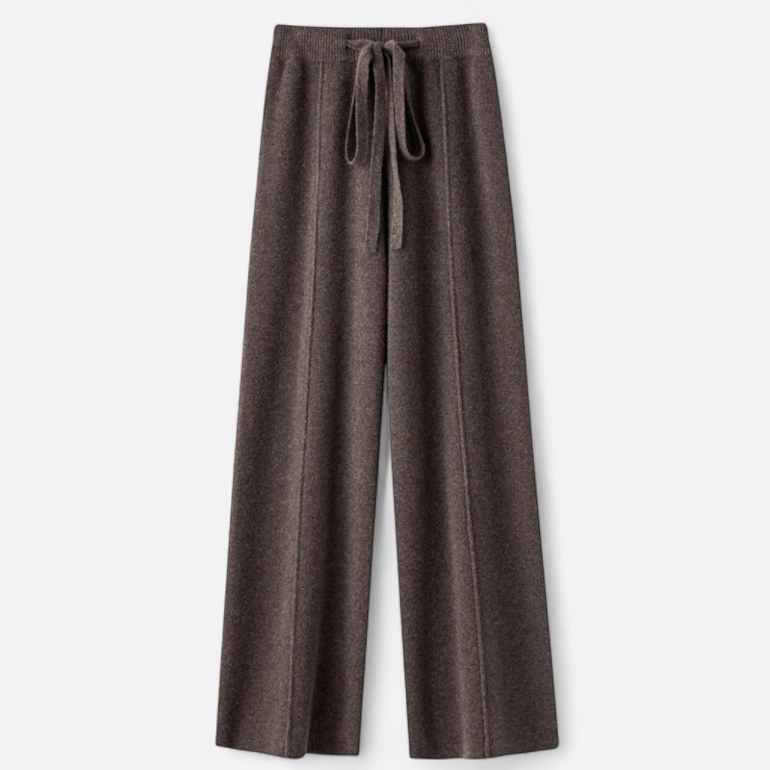 Women’s Wide Leg Knit Trousers | Casual
