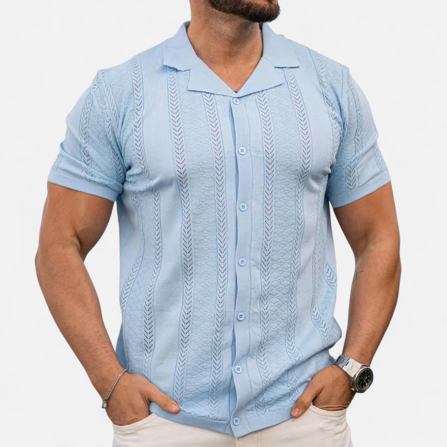 Men's Knit Shirt Summer | Regular Fit