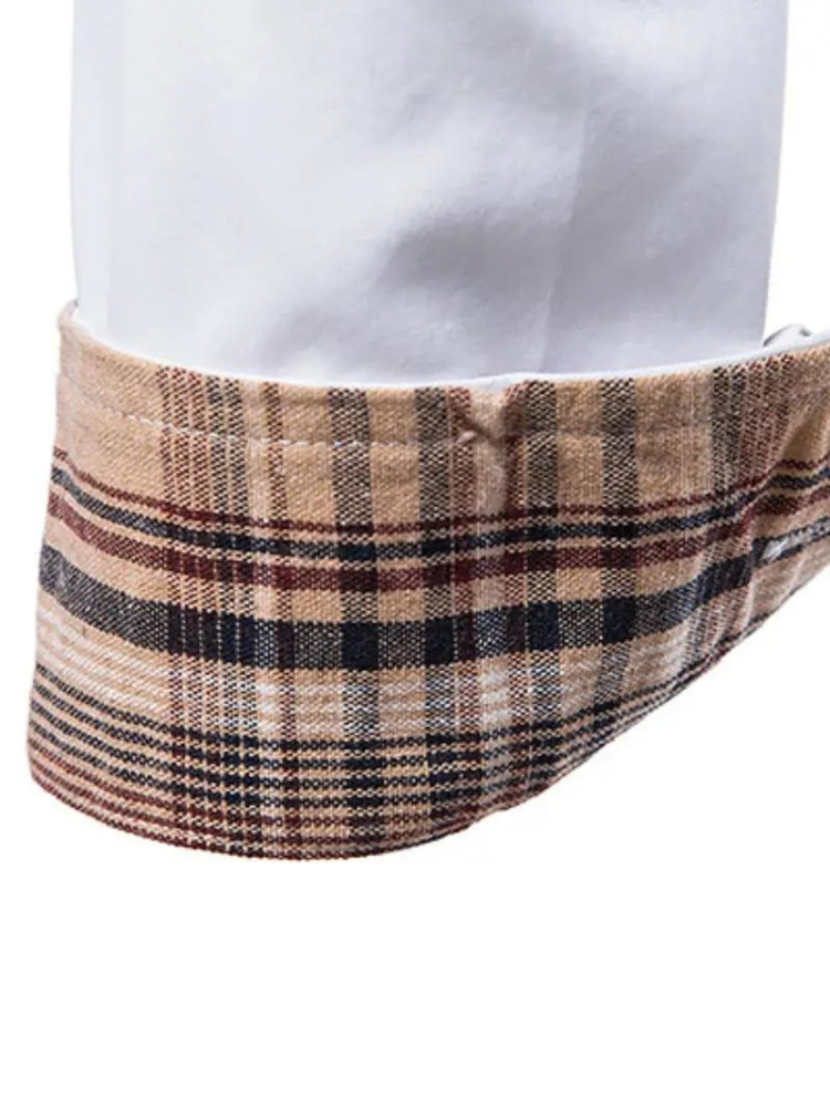 Men's Long Sleeve Shirt | Lapel