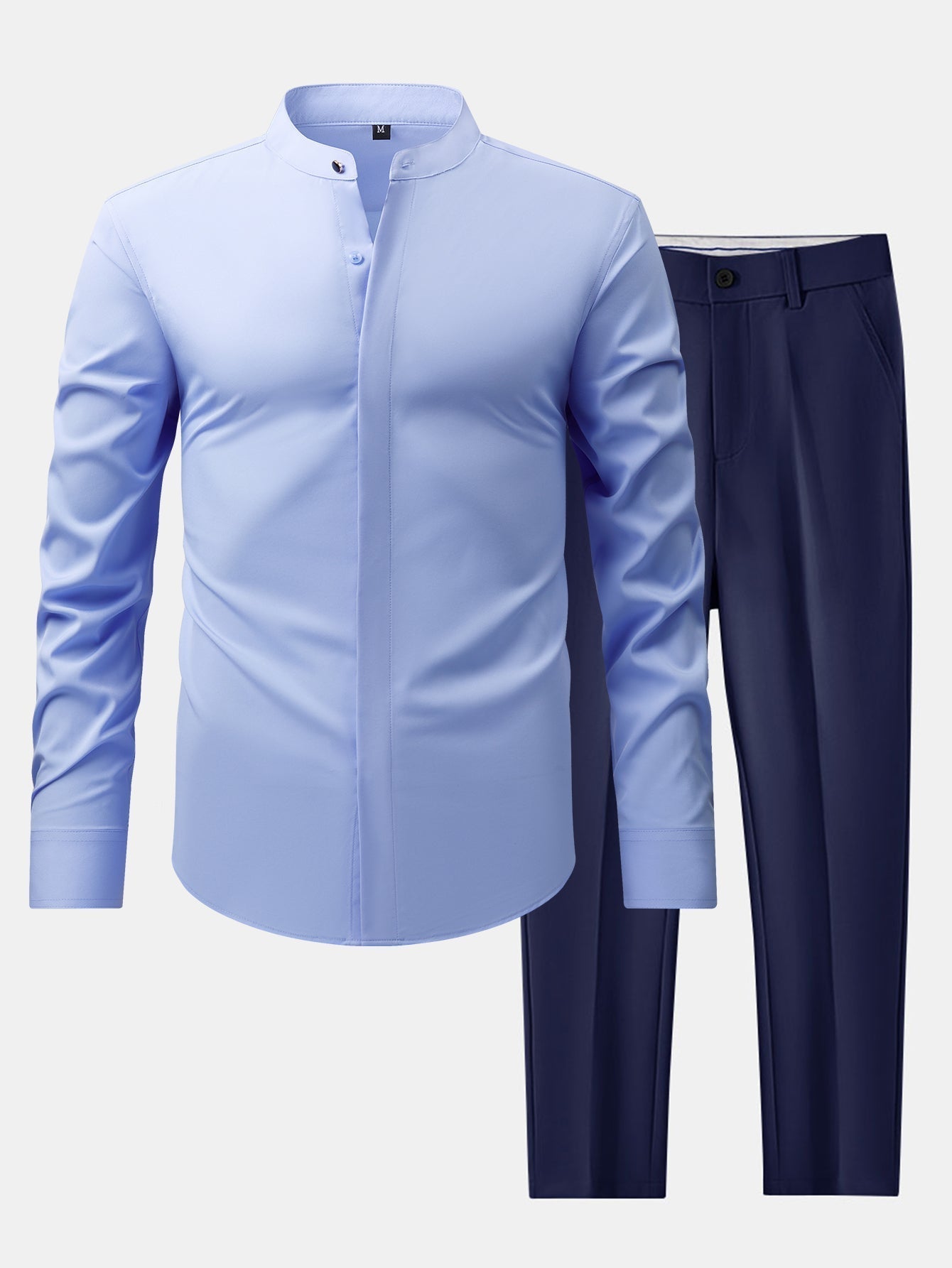 Men's Long Shirt & Trousers Set | Formal