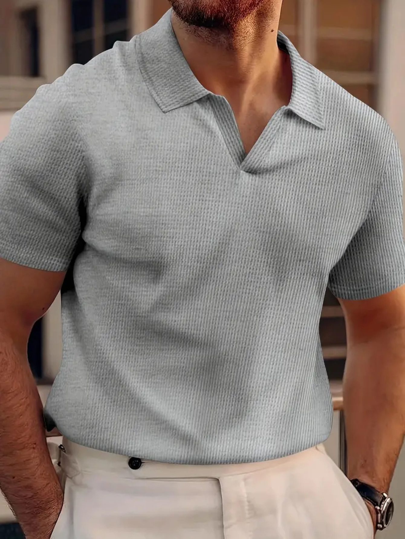 Men's Casual Polo Shirt | Short Sleeve