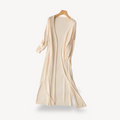 Women's Long Open Cardigan | Relaxed Fit