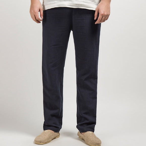 Men's Straight Leg Trousers | Slim Fit