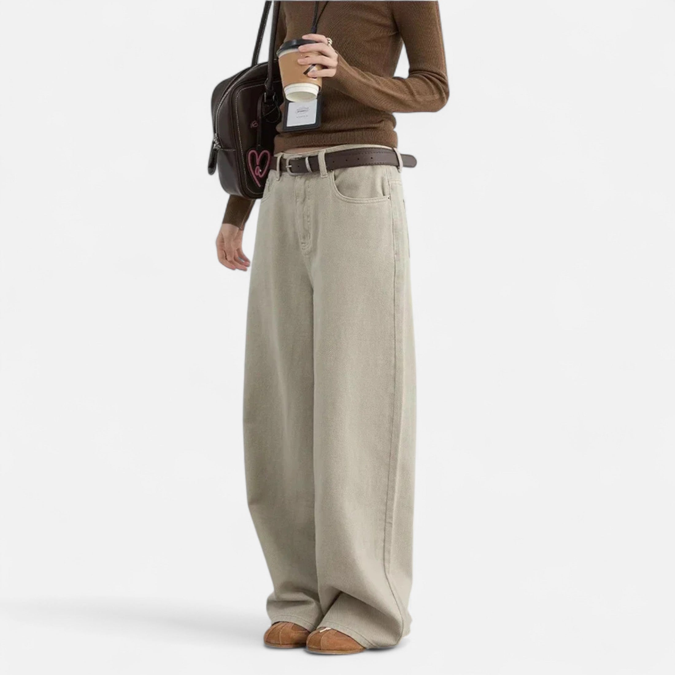 Women’s High-Waist Trousers | Wide Leg
