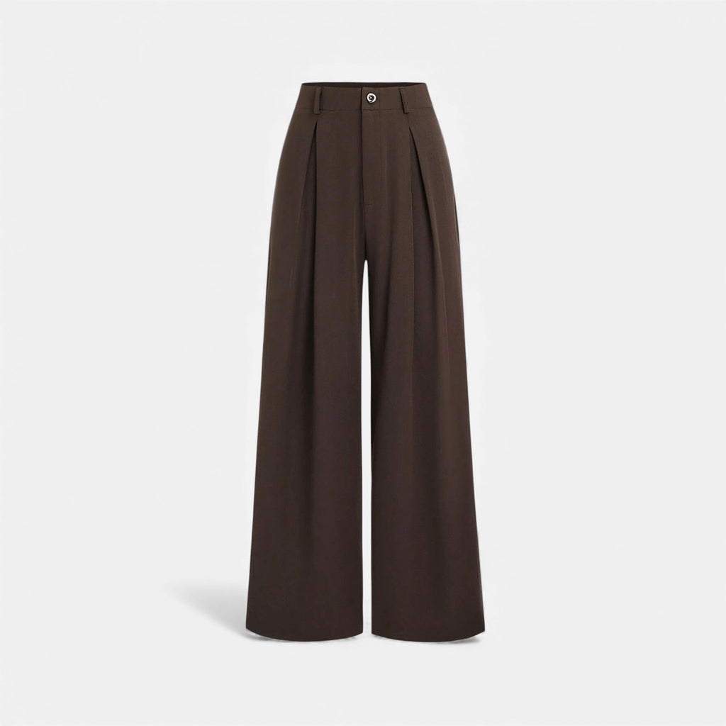 Women’s Pleated Wide-Leg Trousers | Work