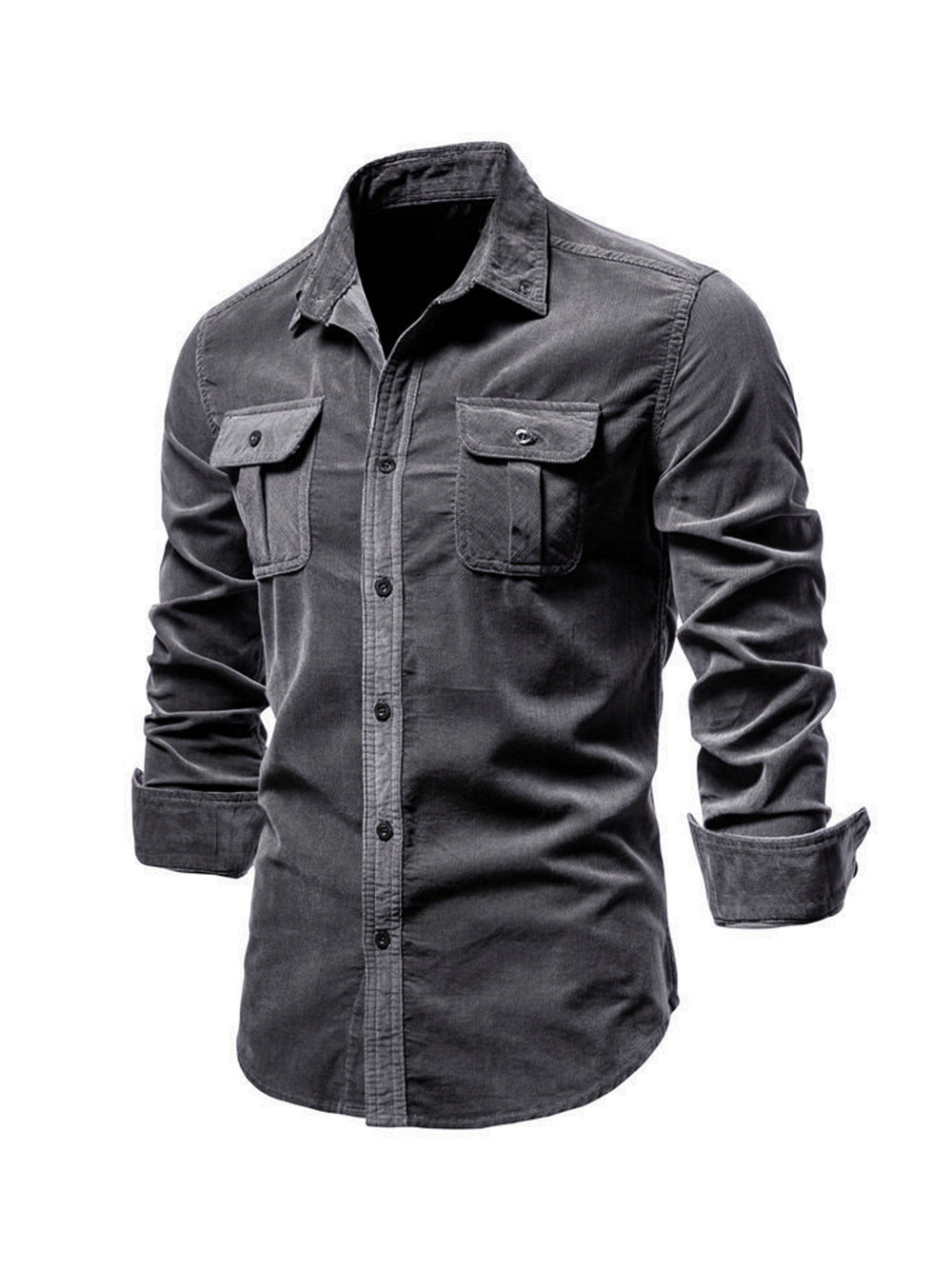 Men's Pockets Shirt | Straight Cut Shape