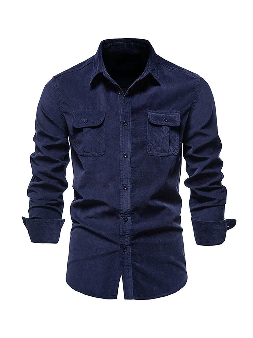Men's Pockets Shirt | Straight Cut Shape
