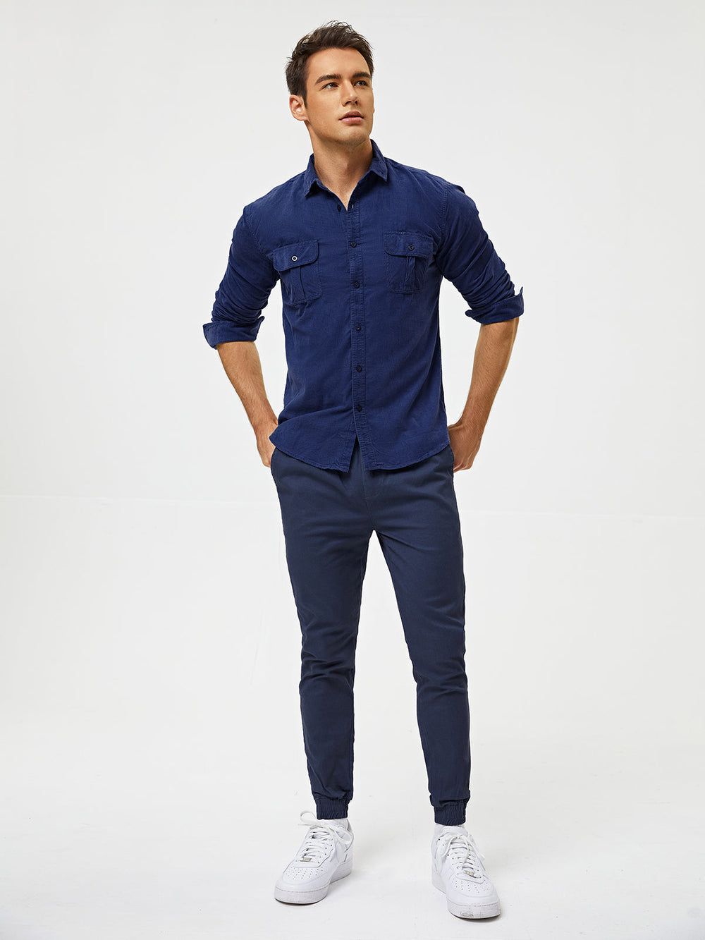 Men's Pockets Shirt | Straight Cut Shape