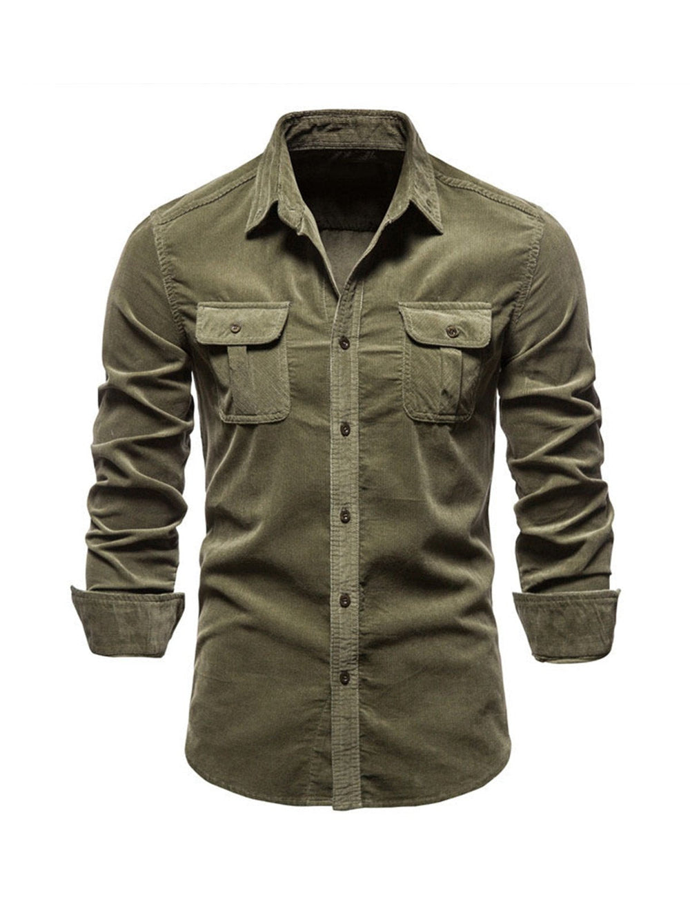 Men's Pockets Shirt | Straight Cut Shape
