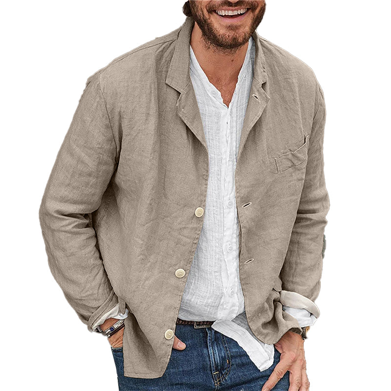 Men's Loose Blazer Jacket | Relaxed Fit