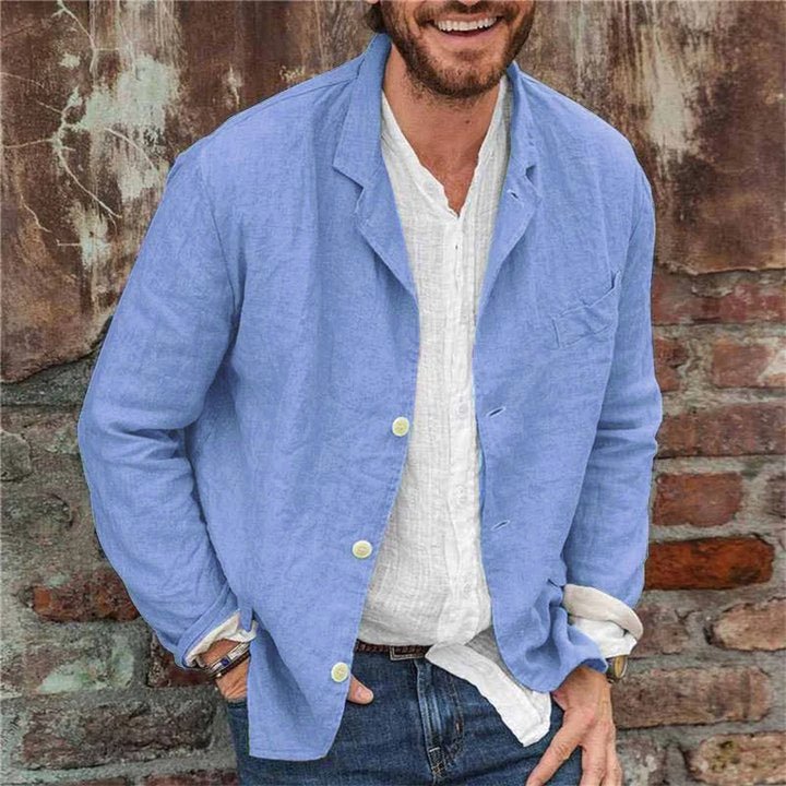 Men's Loose Blazer Jacket | Relaxed Fit