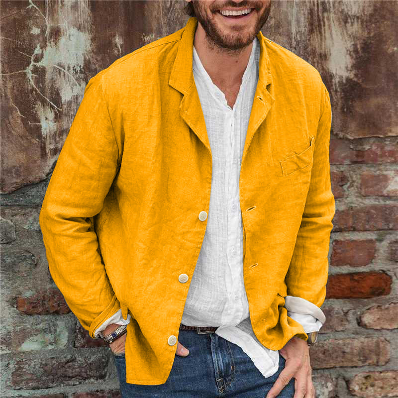 Men's Loose Blazer Jacket | Relaxed Fit