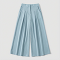 Women's Pleated Trousers | Wide Leg