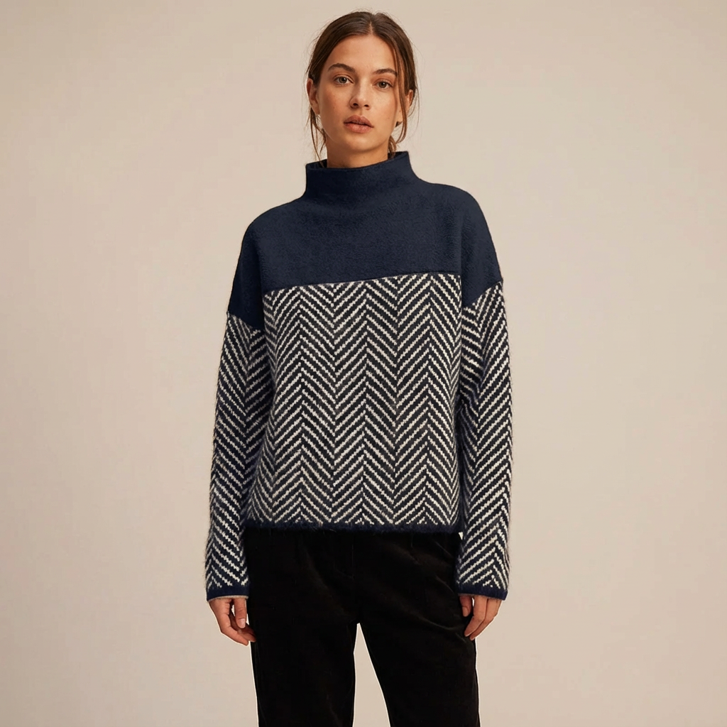 Women's Turtleneck Sweater | Oversize