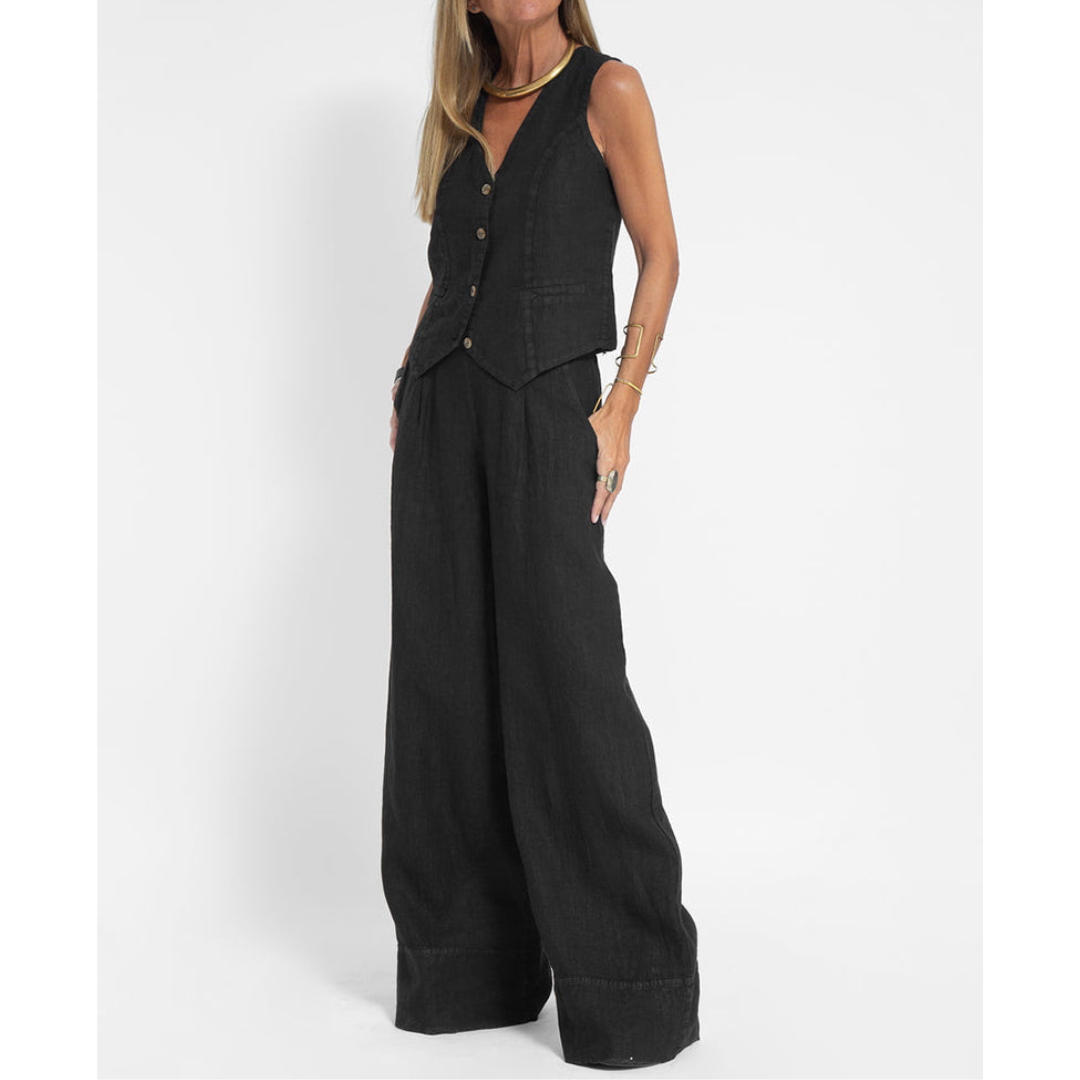 Women's Waistcoat & Wide Leg Trousers | Set