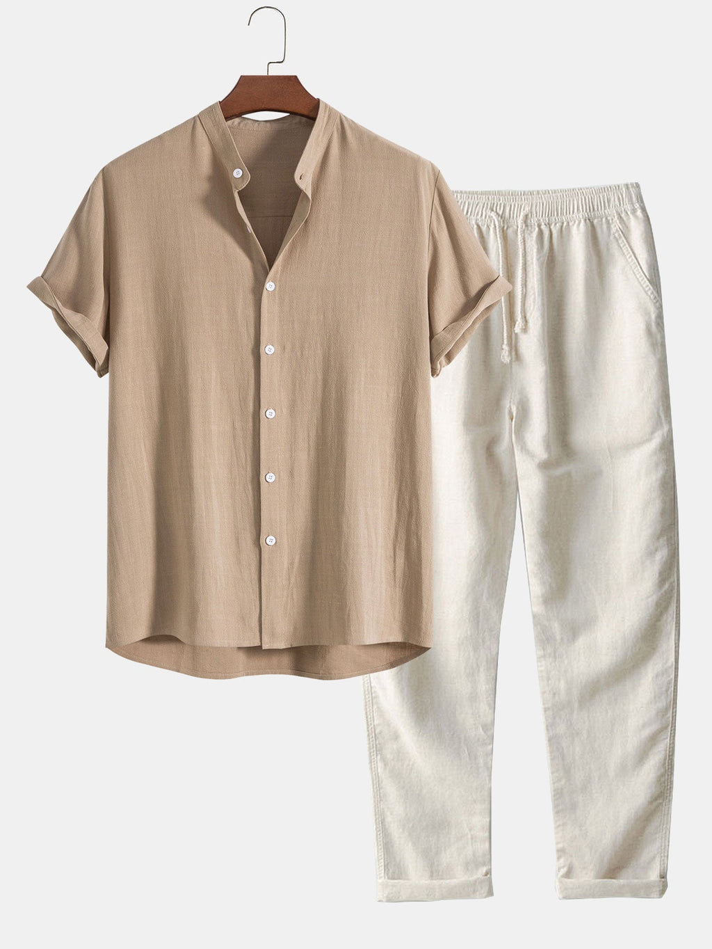Men's Shirt & Trousers Set | Summer