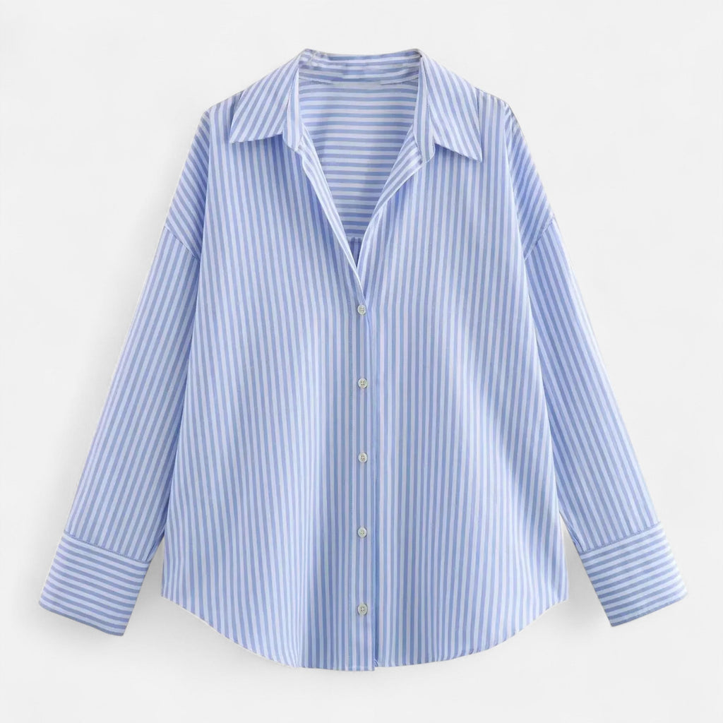 Women's Striped Shirt | Relaxed Fit