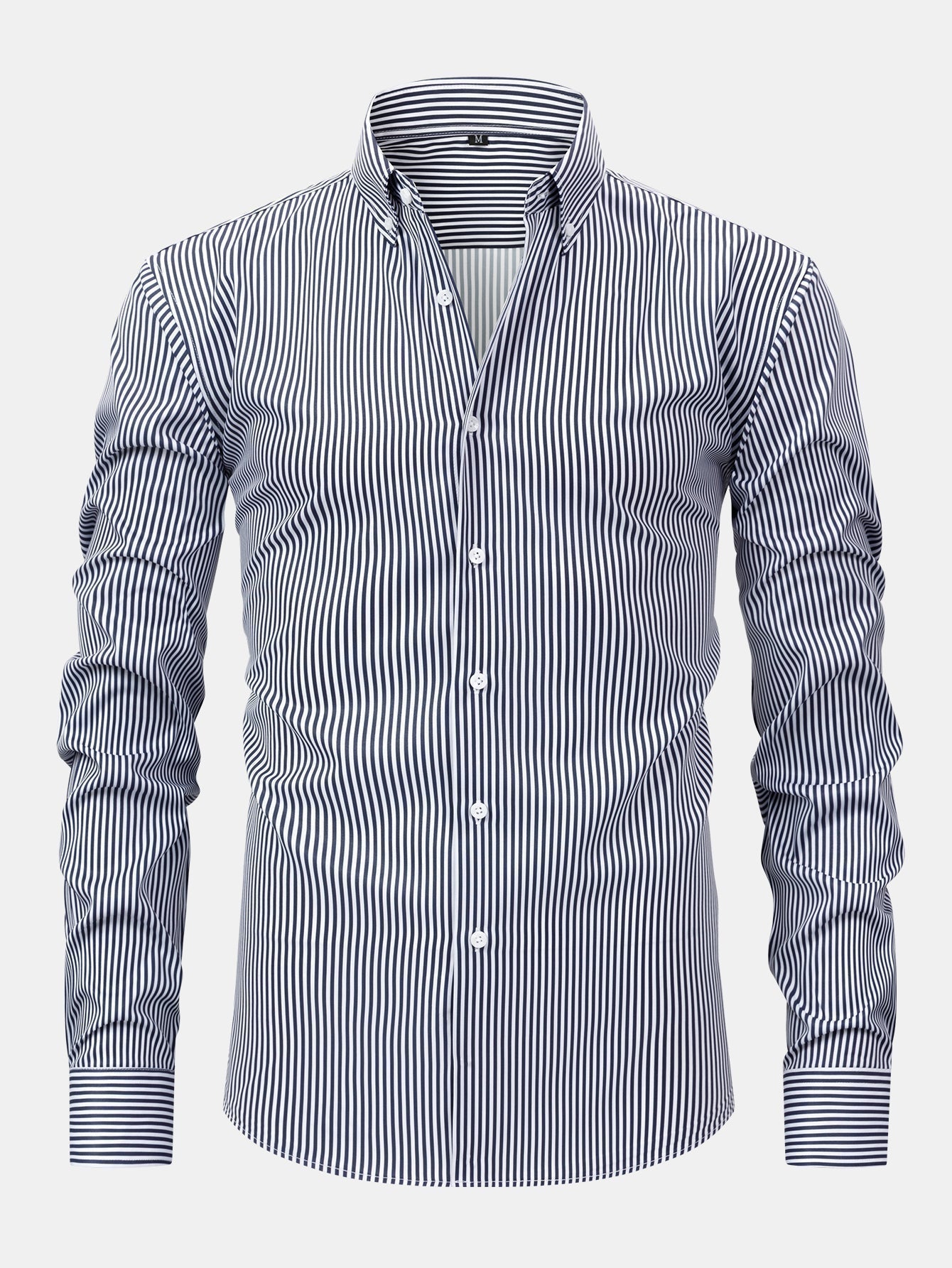 Men's Long Sleeve Shirt | Striped