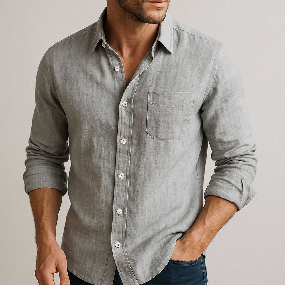 Men's Relaxed Fit Summer Shirt | Blouse