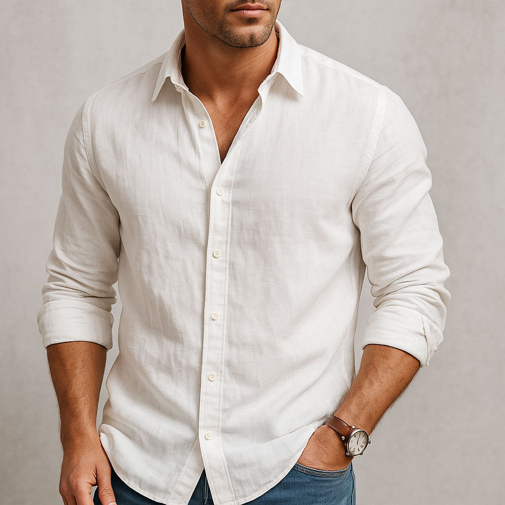 Men's Relaxed Fit Summer Shirt | Blouse