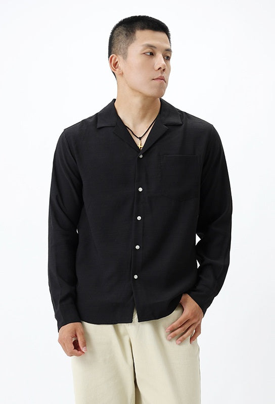 Men’s Long Sleeve Shirt | Straight Cut