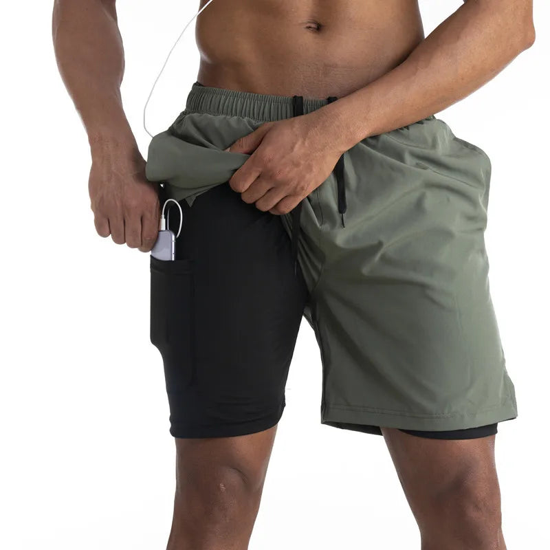 Men's Pockets Gym Shorts | Running