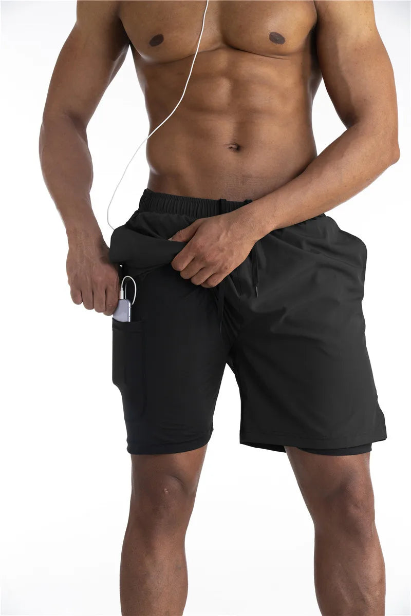 Men's Pockets Gym Shorts | Running