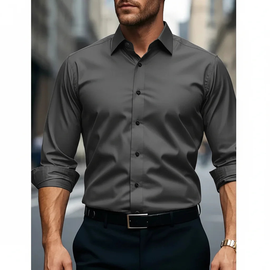 Men’s Slim Fit Shirt | Long Sleeves