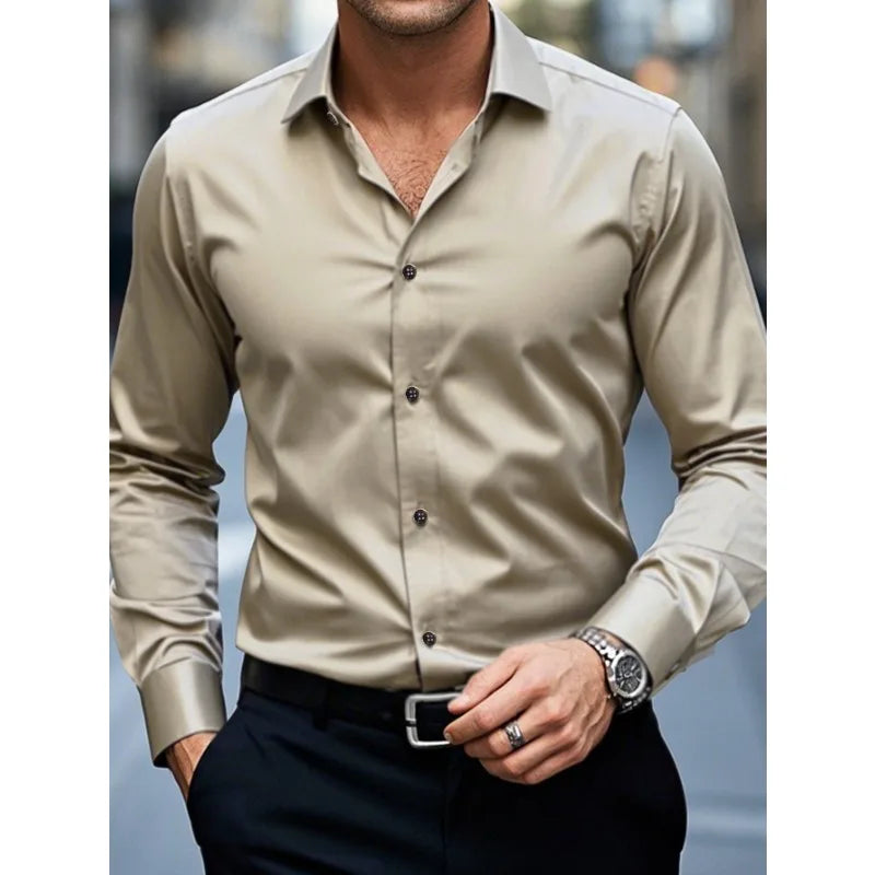 Men’s Slim Fit Shirt | Long Sleeves