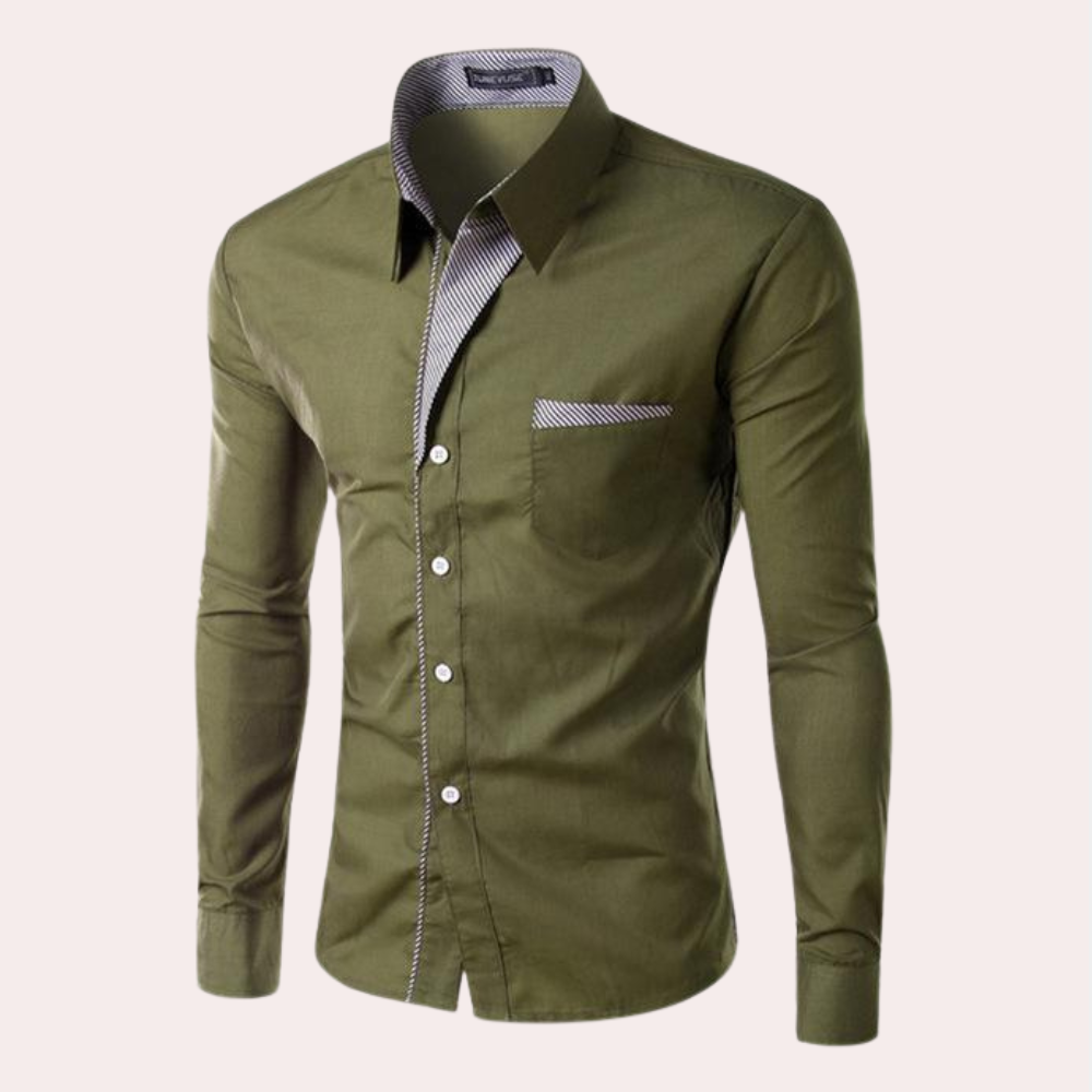 Men's Long Sleeve Shirt Casual