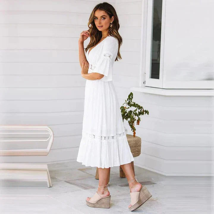 Women's Boho Summer Dress | Midi
