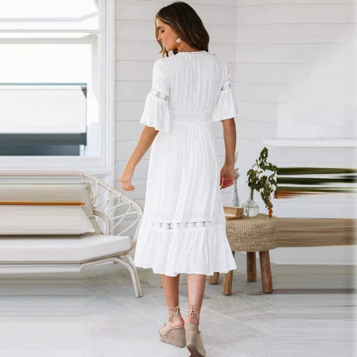 Women's Boho Summer Dress | Midi