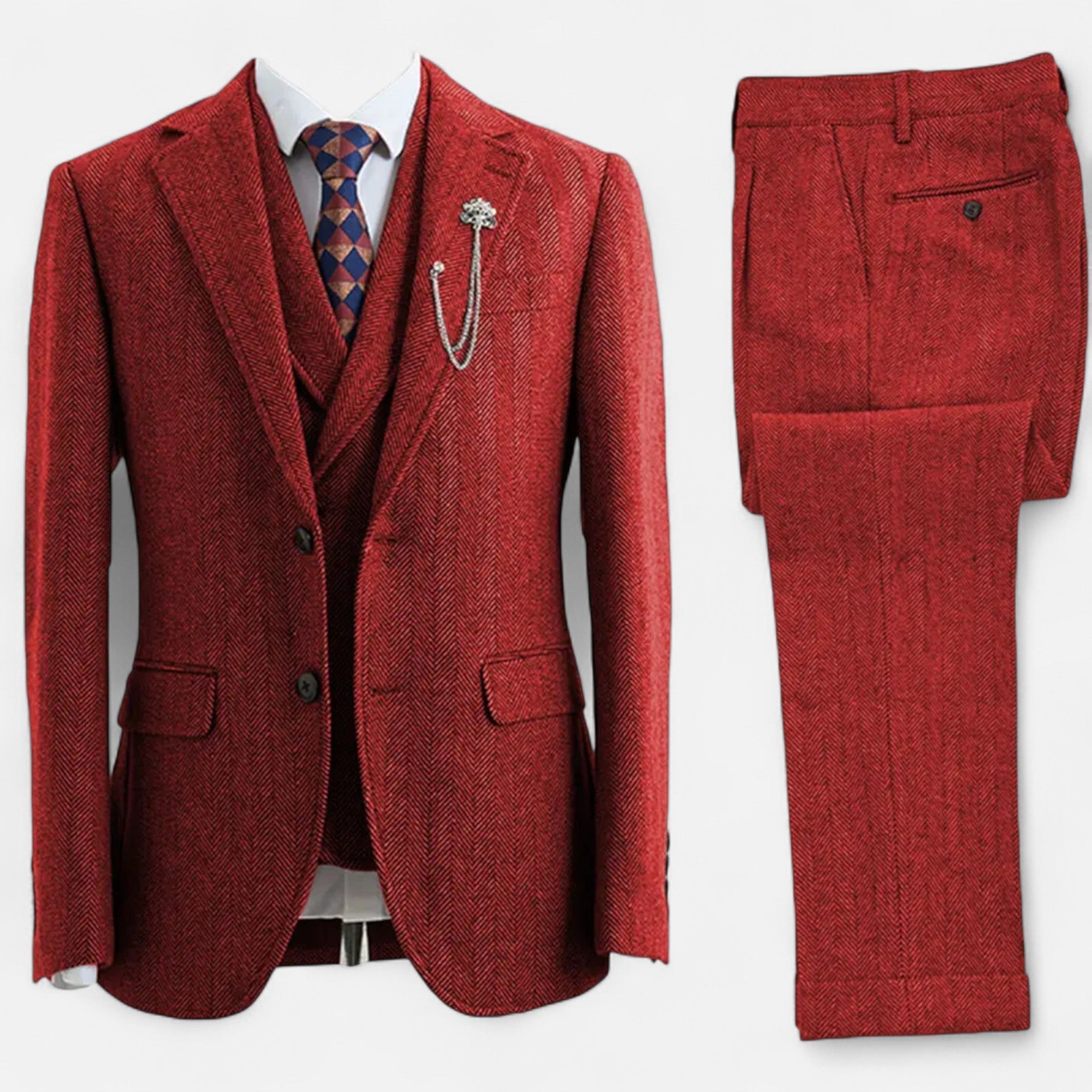 Men’s 3-Piece Suit | Wedding