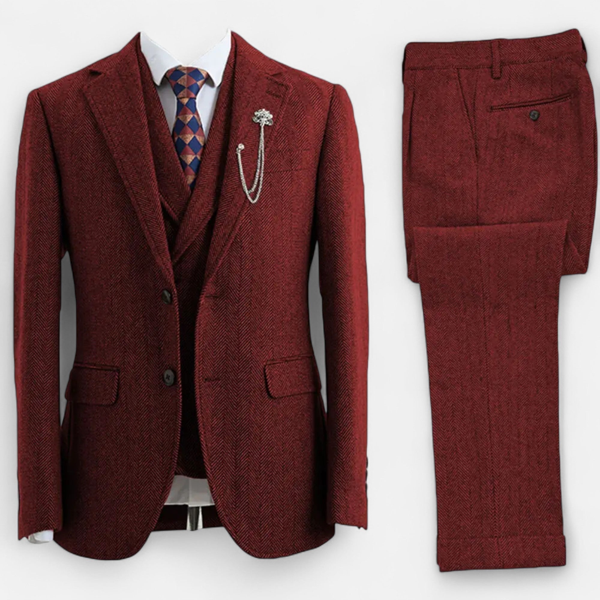 Men’s 3-Piece Suit | Wedding